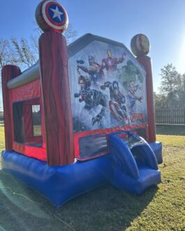 Avengers inflatable bounce house