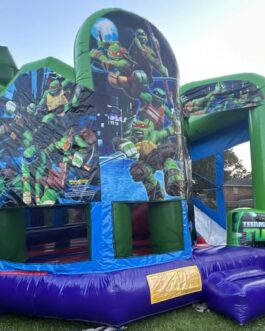 combo ninja Turtles bounce house