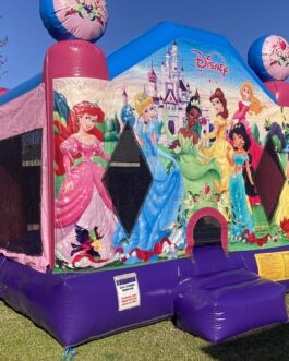 Disney princess bounce house