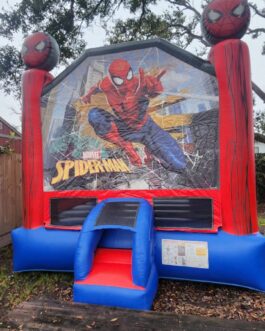 Spider-Man bounce house