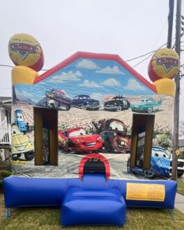 Cars bounce house